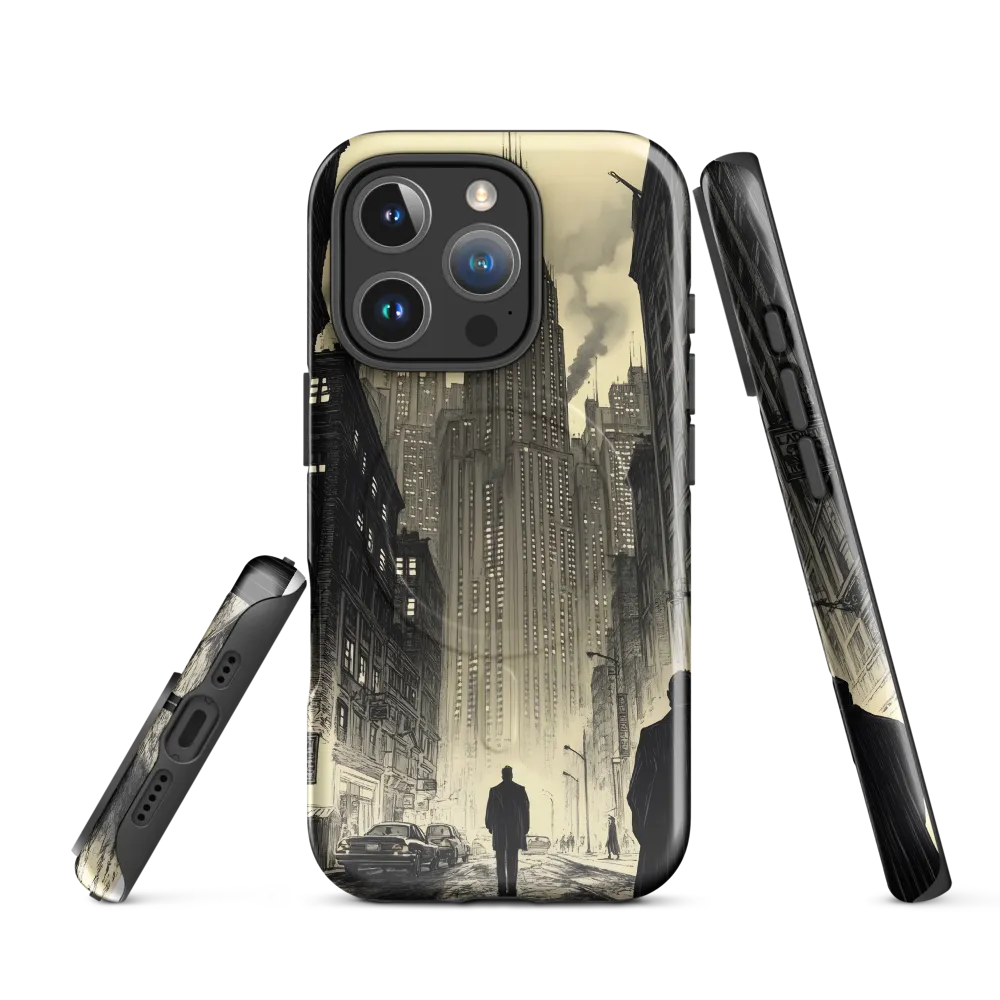 Echoes of the City | Phone Case |  16 Pro | MagSafe® Tough Case | Glossy