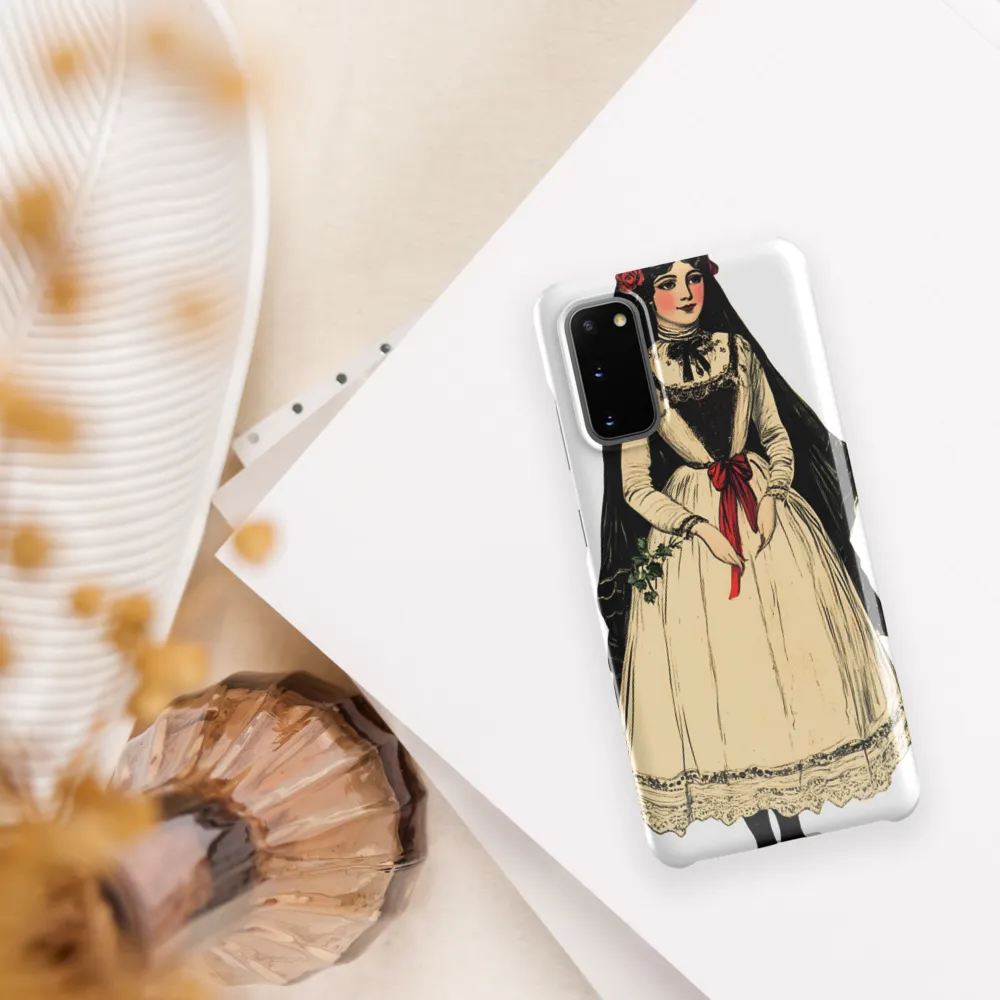 Elegance in Tradition: A Folk Portrait