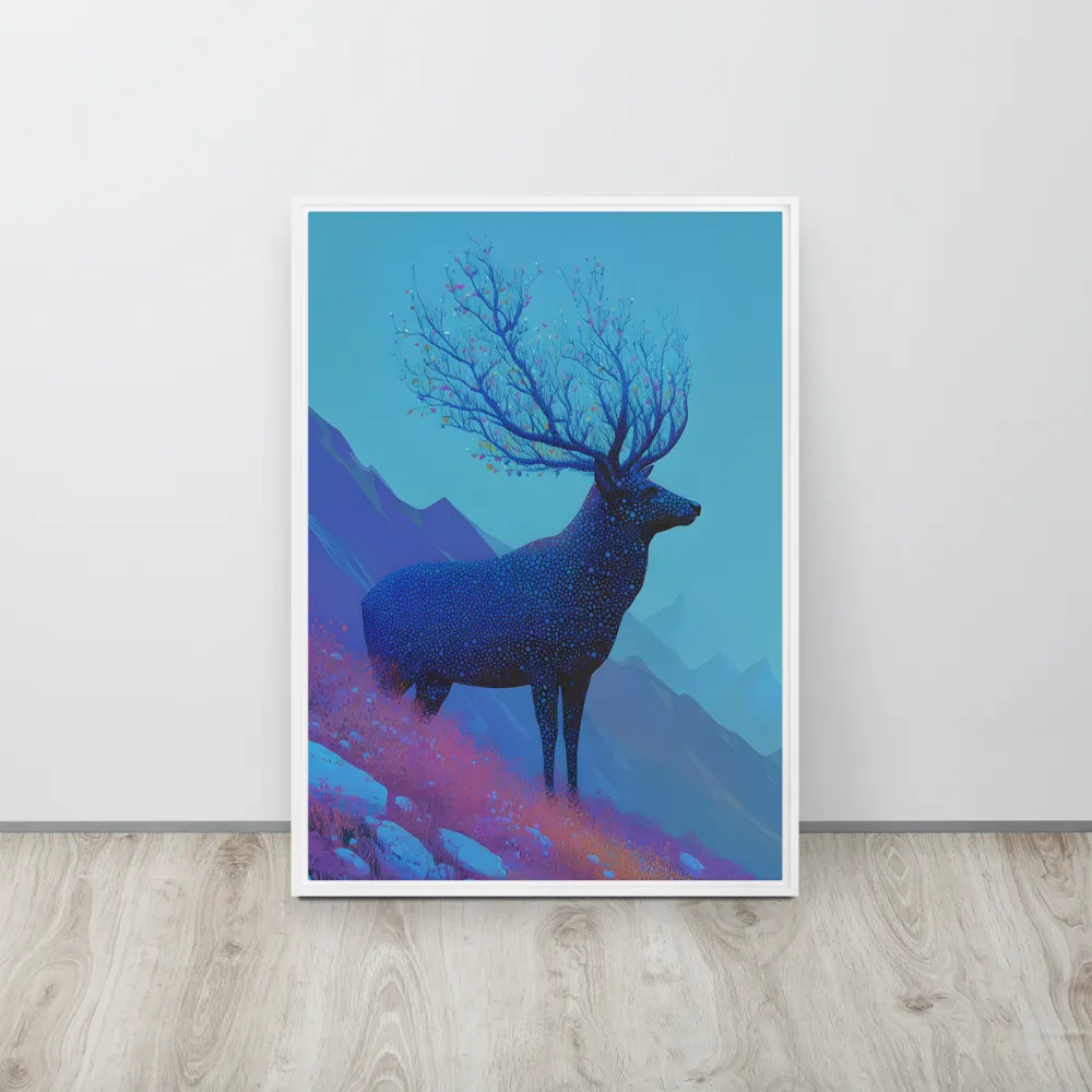 Ethereal Harmony | Canvas with White Frame | 20″×28″