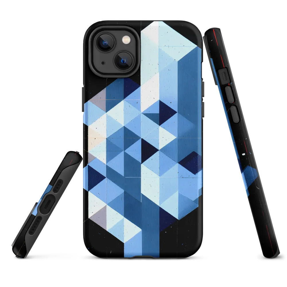 Blueprint of Depth | Phone Case |  14 Plus | Tough Case | Matte