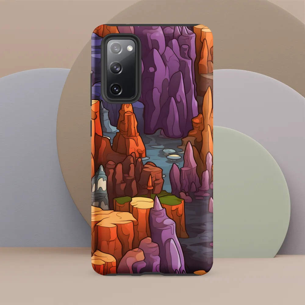 Vibrant Rockscape: A Digital Odyssey