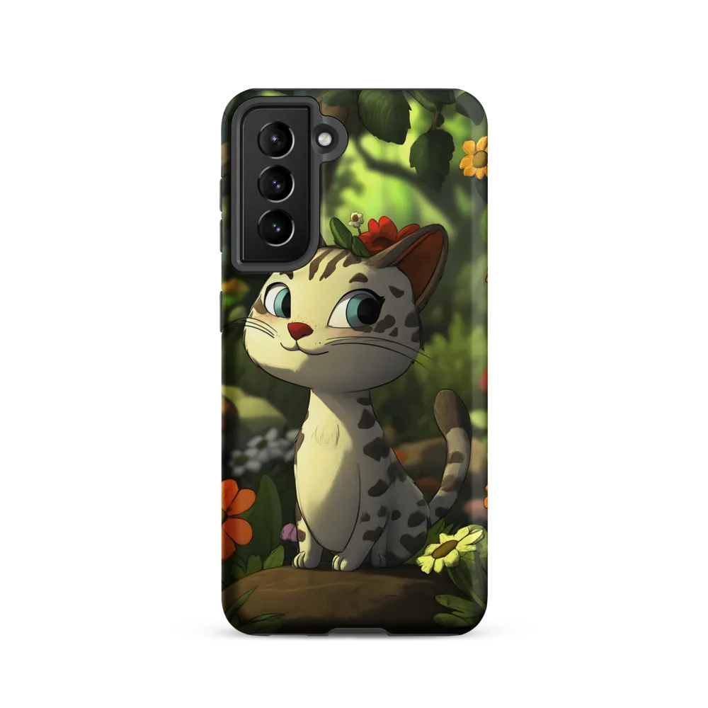 Whimsical Forest Cat