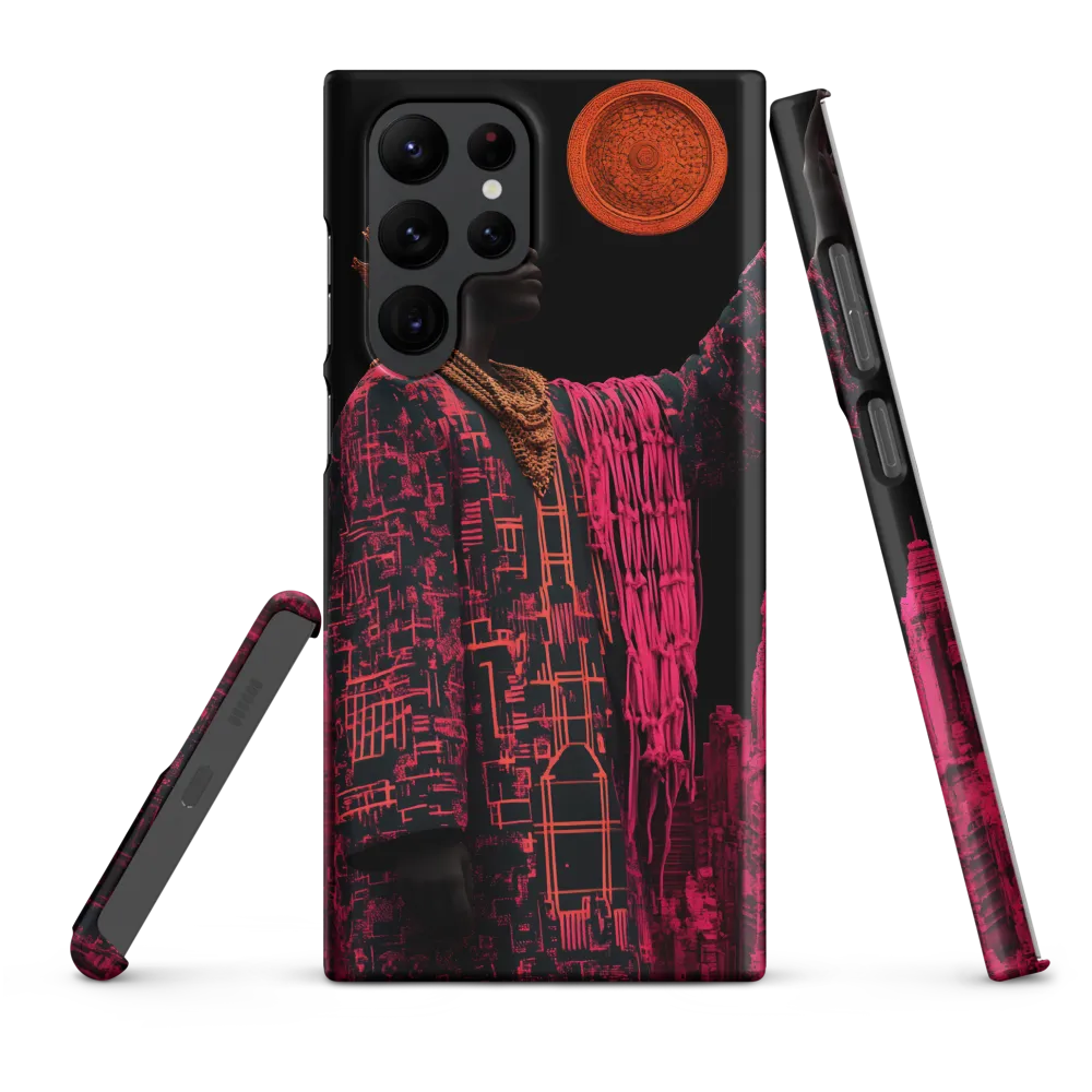 Regal Mystique: A Fusion of Tradition and Urbanity | Phone Case |  S22 Ultra | Snap Case | Matte
