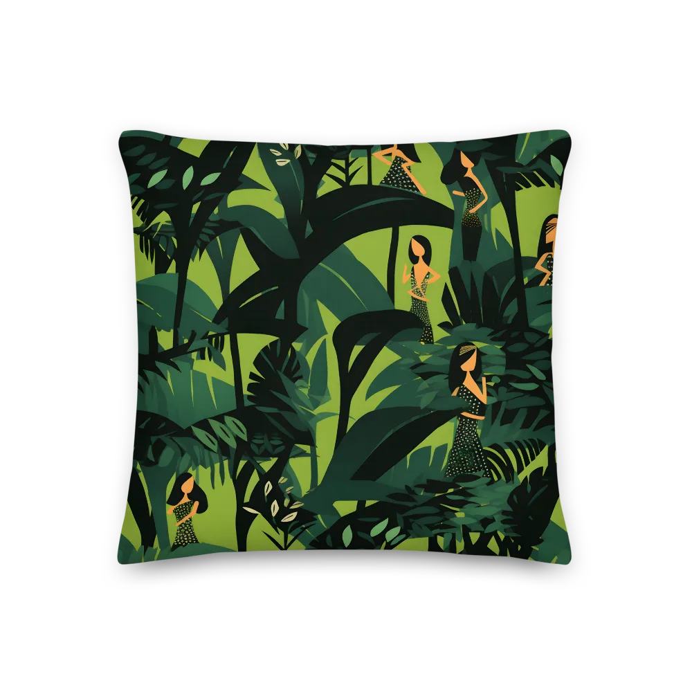 Harmony in Green | Pillow | 18″×18″