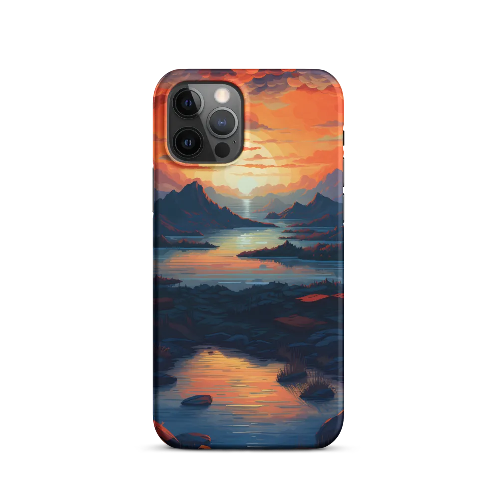 Ethereal Evening: A Digital Dusk