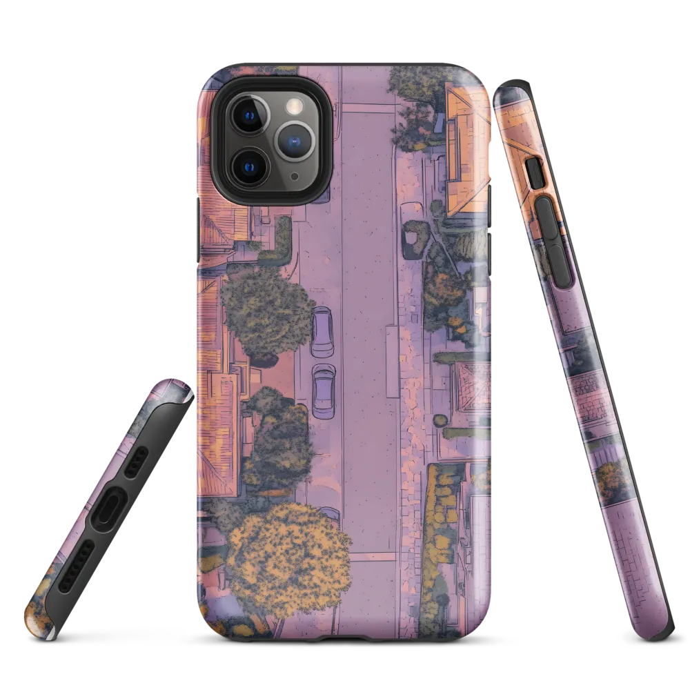 Aerial Serenity: Suburban Oasis | Phone Case |  11 Pro Max | Tough Case | Glossy