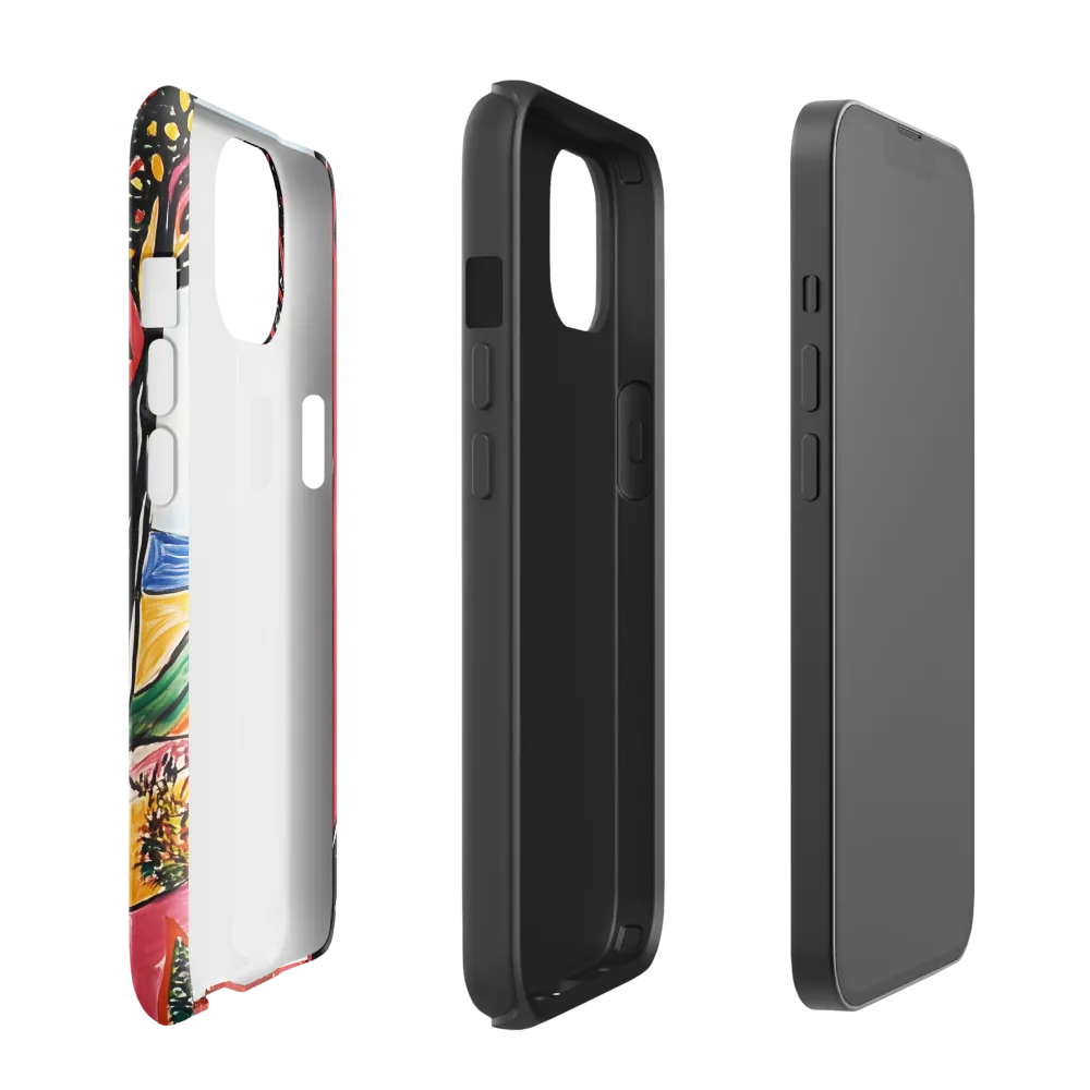 Vibrant Nature's Embrace | Phone Case |  13 | Tough Case | Glossy