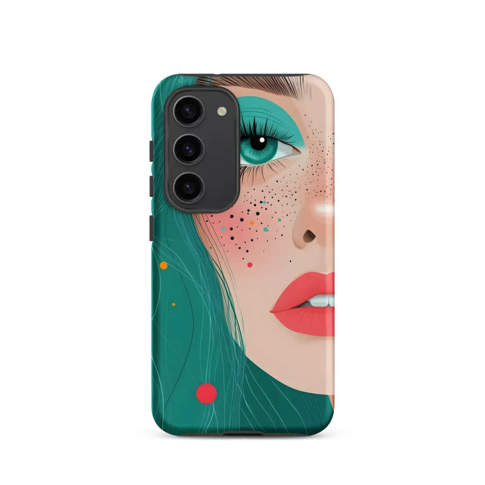 A Playful Portrait: Turquoise Temptation