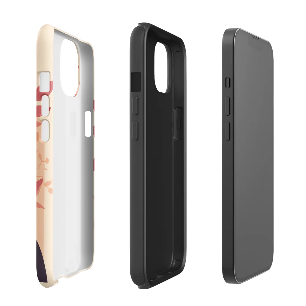 Whispers of Nature: A Serene Contemplation | Phone Case |  13 | Tough Case | Matte