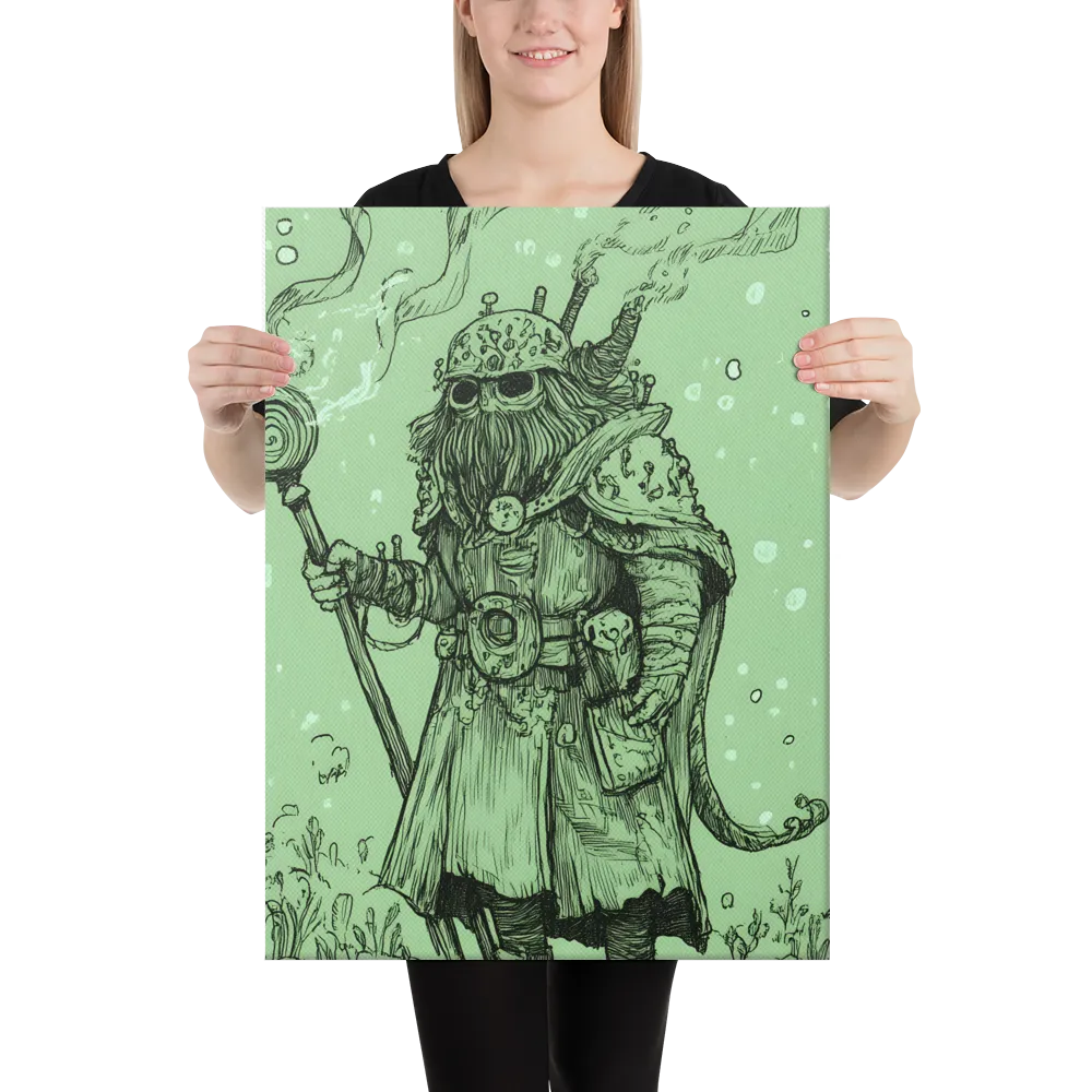 The Enigmatic Wizard | Canvas | 18″×24″