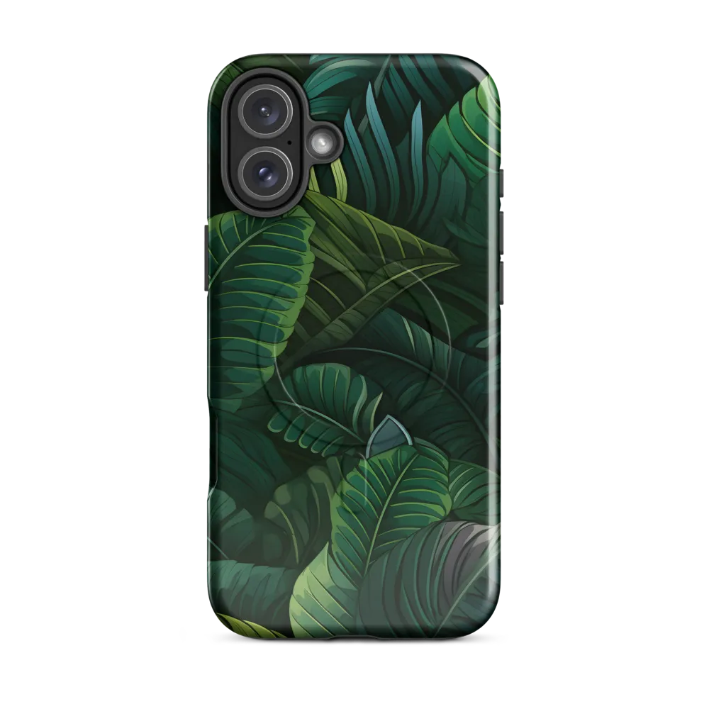 Lush Canopy: A Tropical Foliage Study