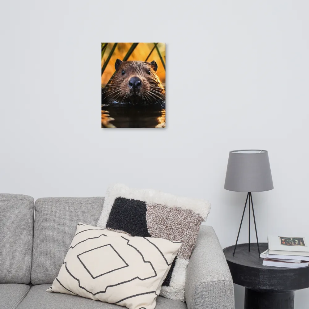 Beaver Serenity: A Natural Portrait