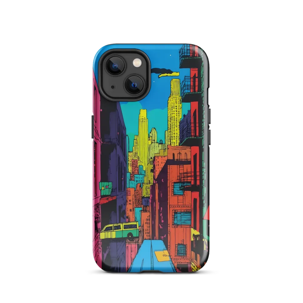 Urban Vibrance: A Pop Art Cityscape