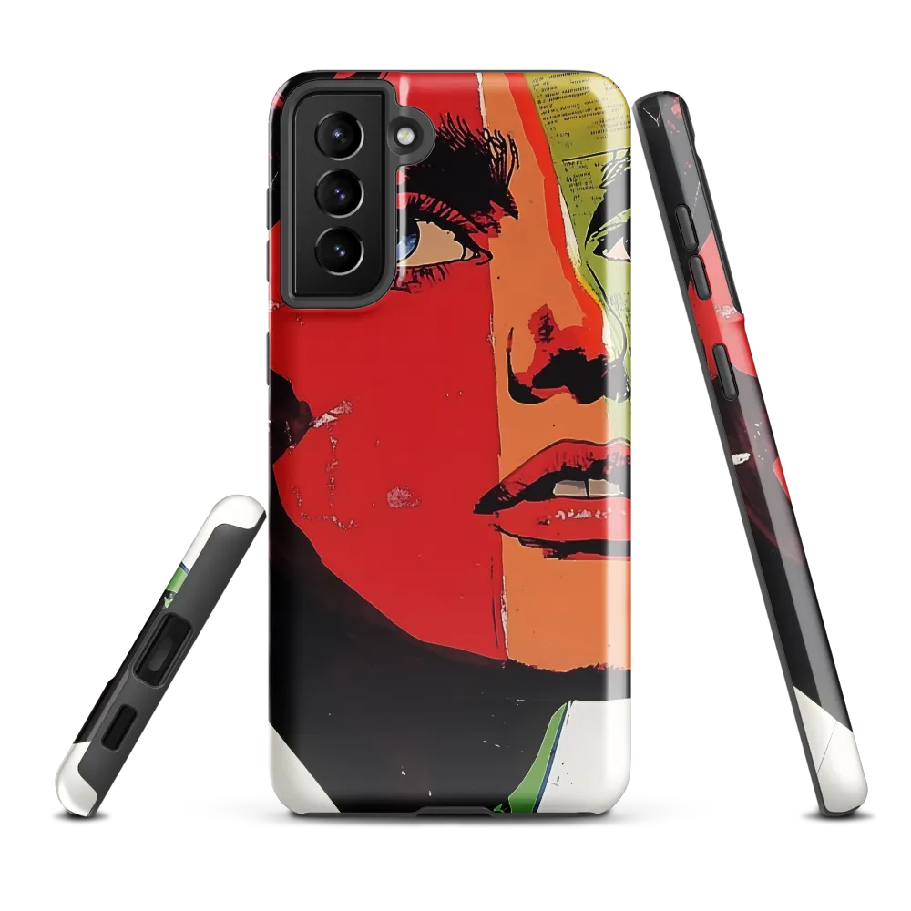 Vibrant Expressions: A Pop Art Portrait