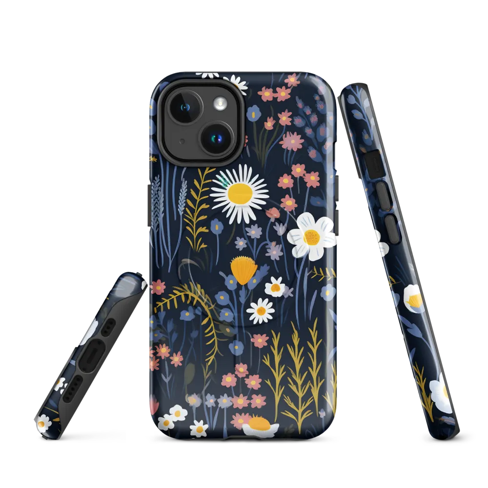 Botanical Harmony: A Floral Symphony | Phone Case |  14 | MagSafe® Tough Case | Glossy