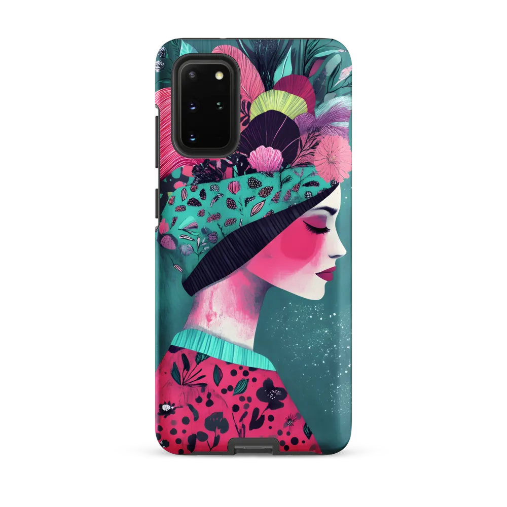 Whimsical Floral Portrait