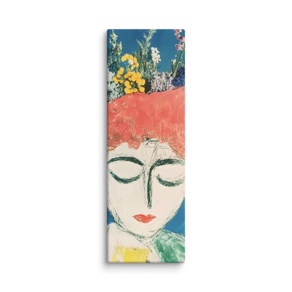 Serenity in Bloom | Canvas | 20″×60″