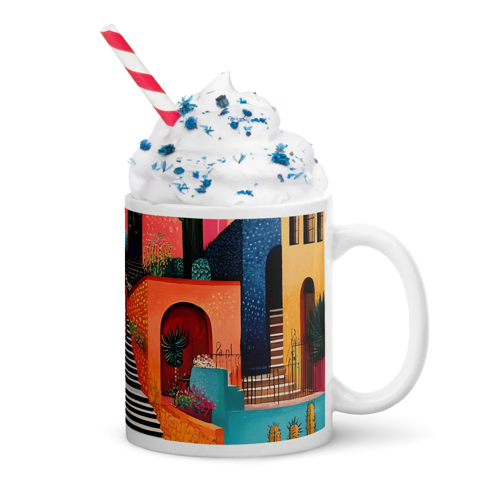 Colorful Architectural Harmony | Mugs | Multiple Sizes & Colors