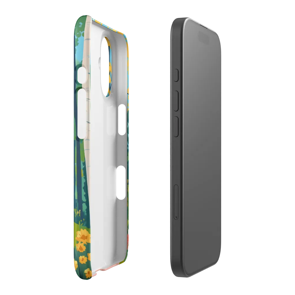 The Winding Path of Nature | Phone Case |  16 | Snap Case | Matte