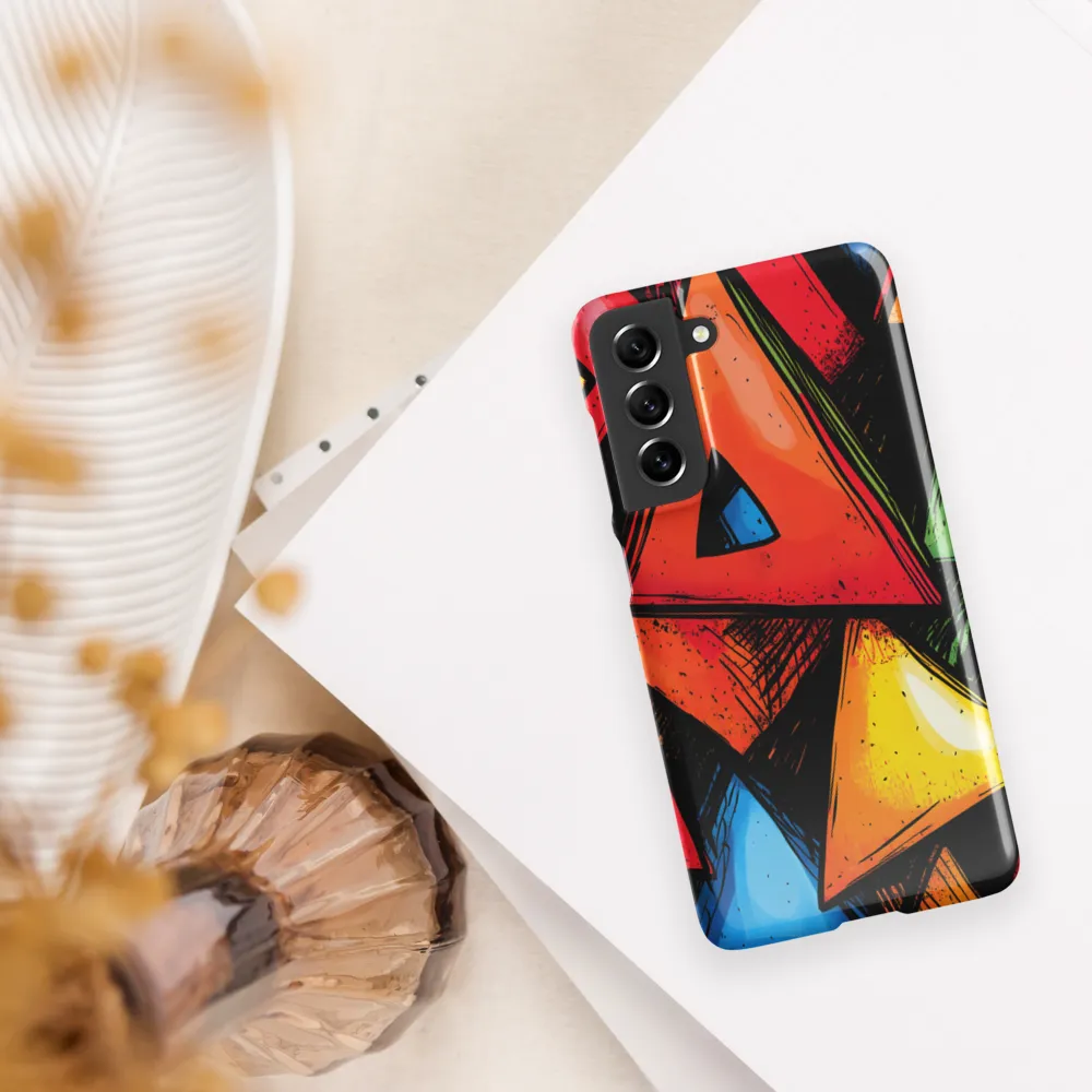 Vibrant Triangles in Abstract Harmony