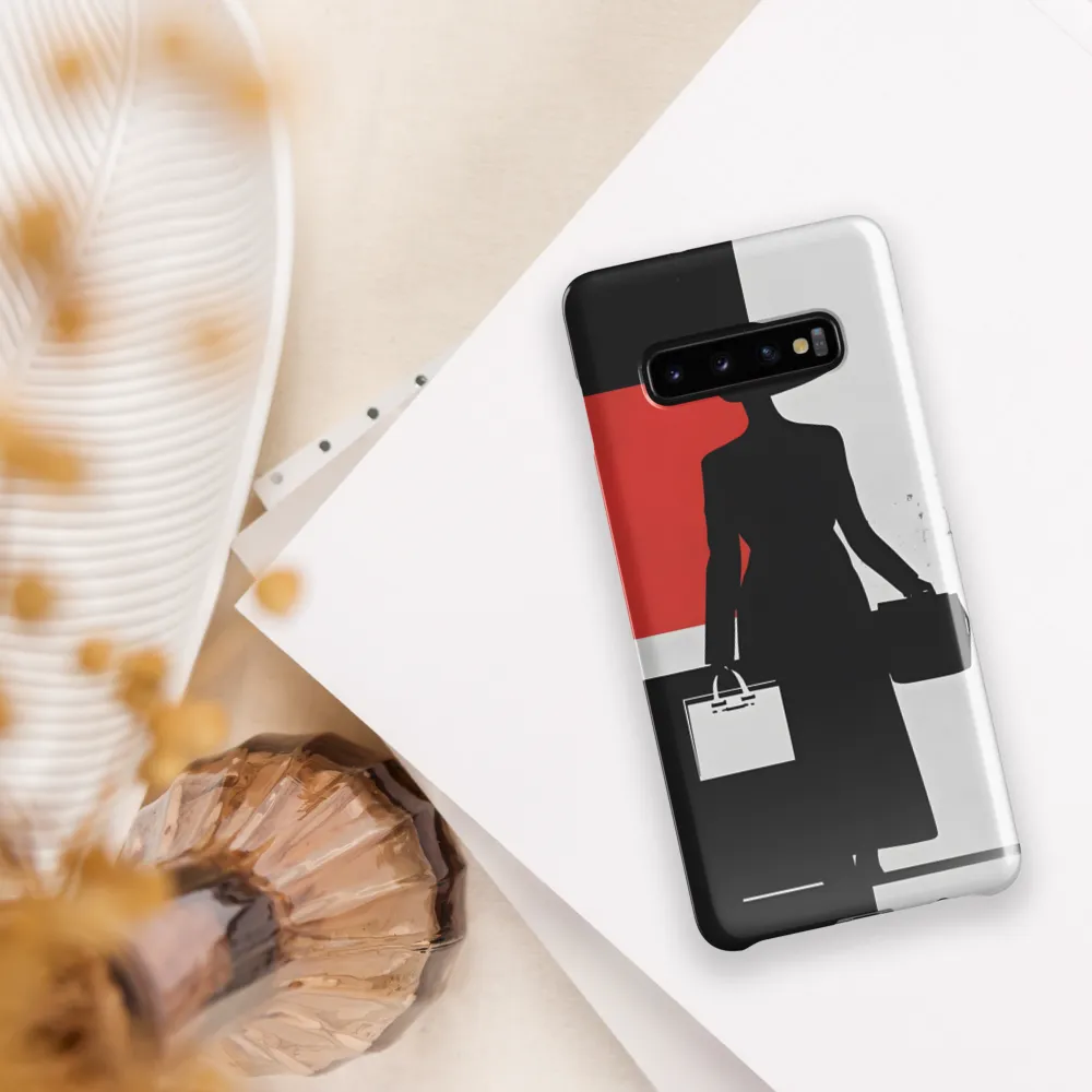 Silhouette of Elegance | Phone Case |  S10 Plus | Snap Case | Glossy