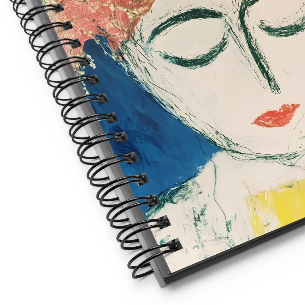 Serenity in Bloom | Spiral Notebook