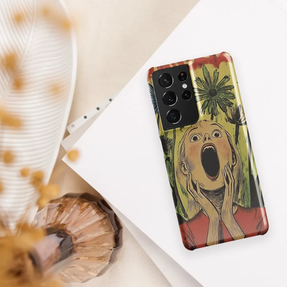 The Echo of Panic | Phone Case |  S21 Ultra | Snap Case | Glossy