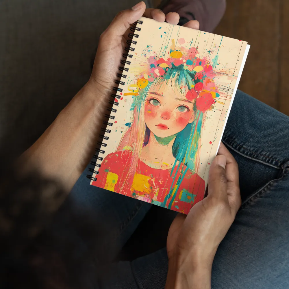 Whimsical Blossom | Spiral Notebook