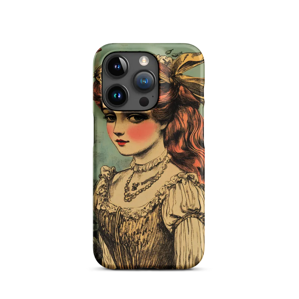 Elegance Beneath the Waves | Phone Case |  15 Pro | Snap Case | Matte