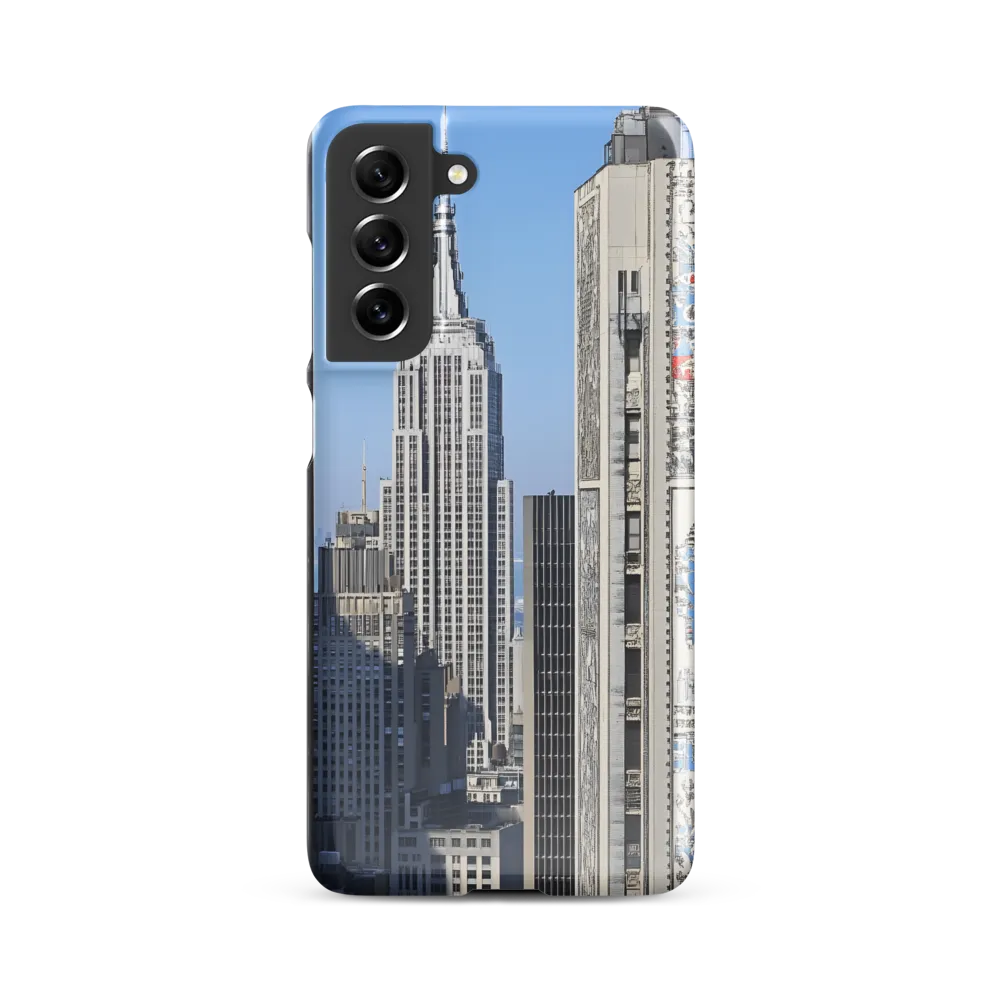 Urban Elegance: New York's Iconic Skyline | Phone Case |  S21 FE | Snap Case | Glossy