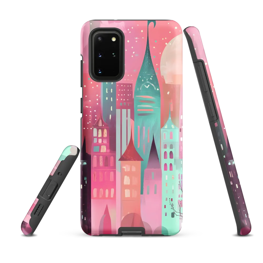 Whimsical City at Dusk