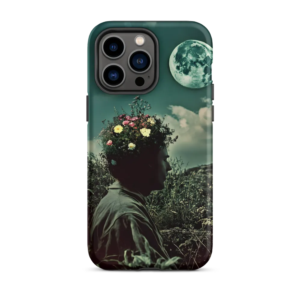Moonlit Blossom | Phone Case |  14 Pro Max | Tough Case | Matte