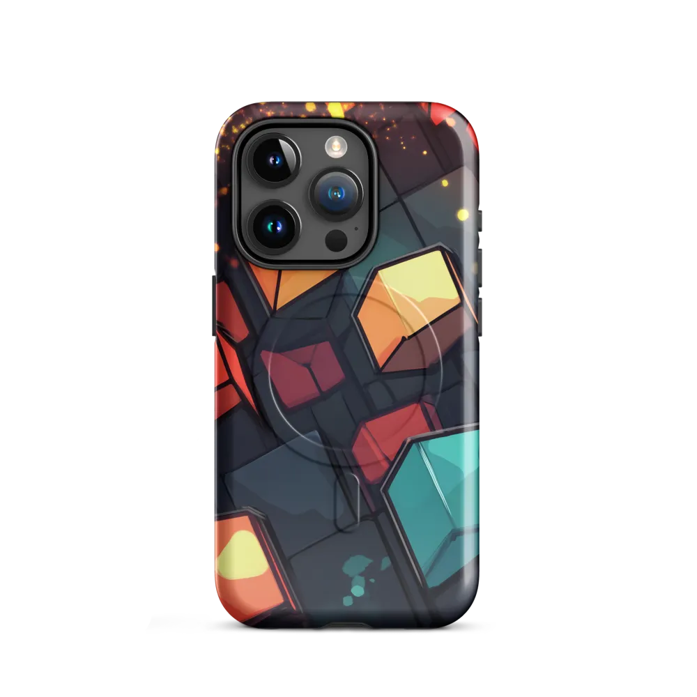 Illuminated Geometry | Phone Case |  15 Pro | MagSafe® Tough Case | Glossy