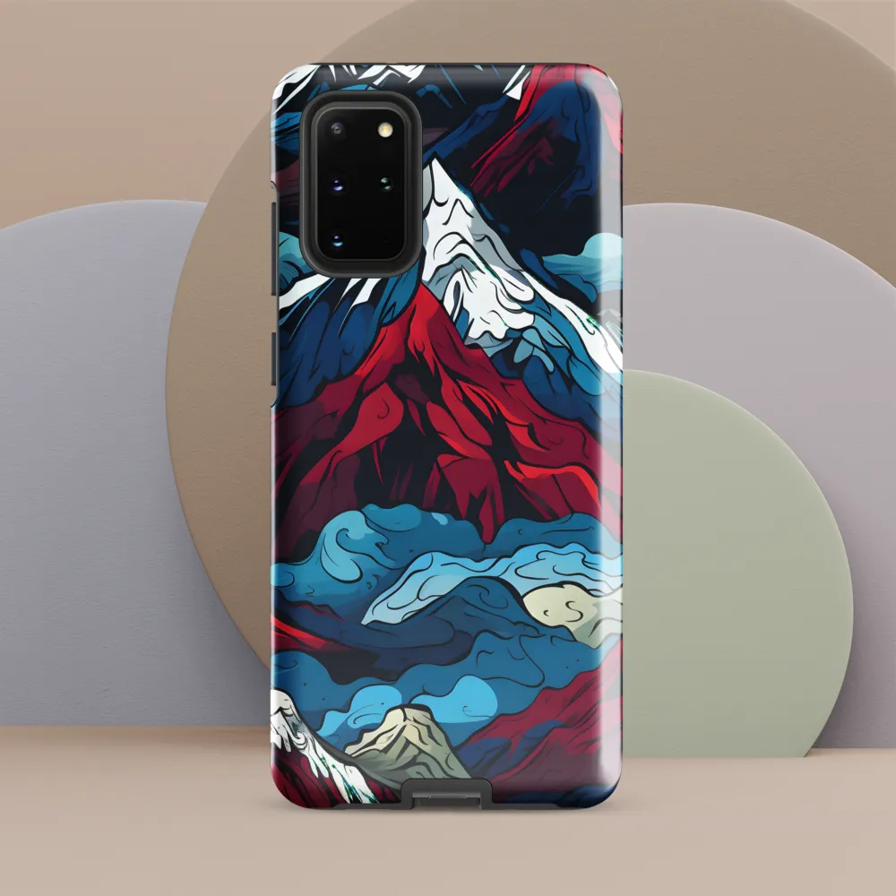 Mountain Majesty: An Abstract Voyage