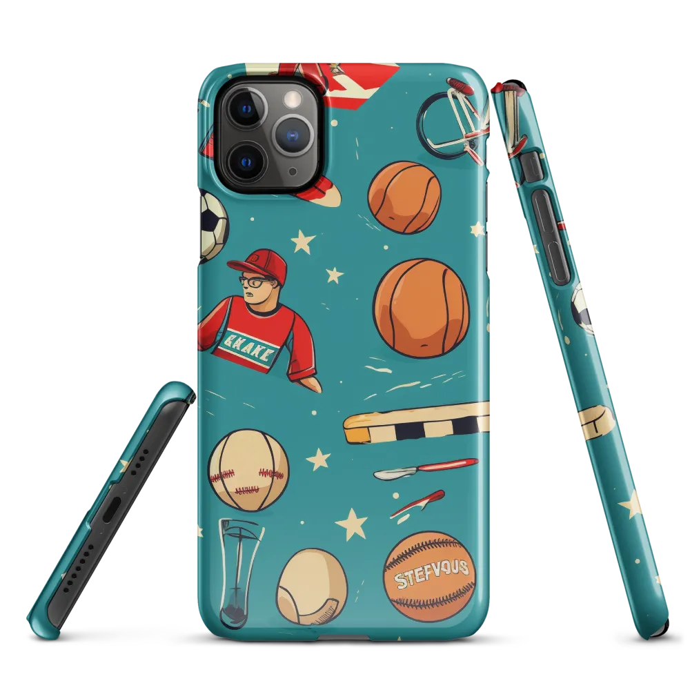 Playful Sports Medley | Phone Case |  11 Pro Max | Snap Case | Glossy