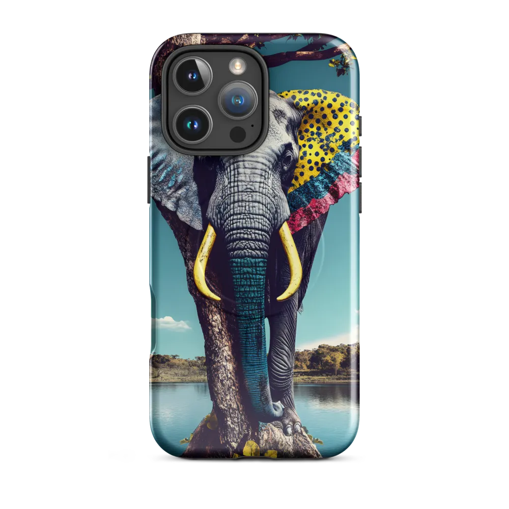 Playful Elegance: The Surreal Elephant