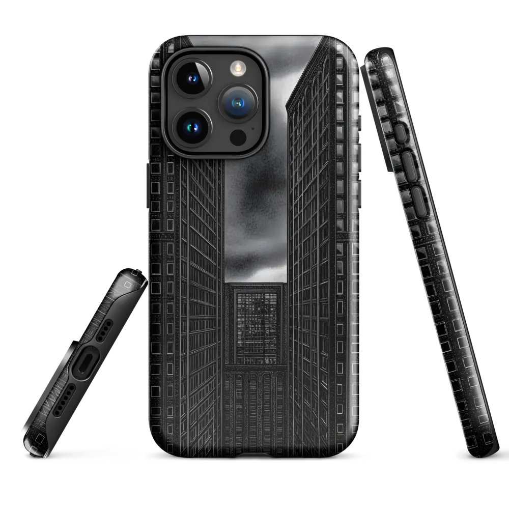 Between Towers: An Urban Reflection | Phone Case |  15 Pro Max | Tough Case | Glossy