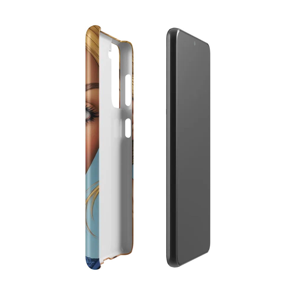 Serenity in Blue | Phone Case |  S21 | Snap Case | Matte