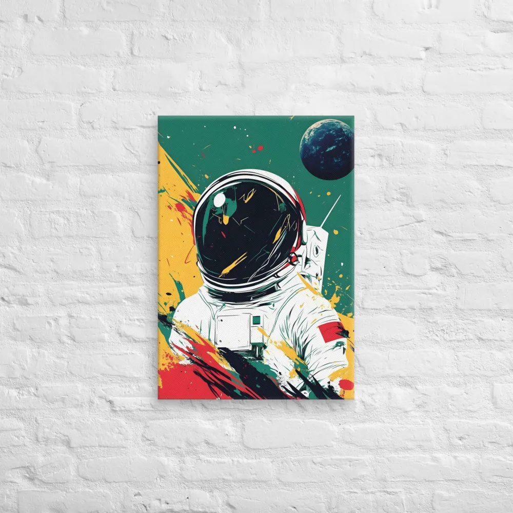 Galactic Explorer: A Modern Odyssey | Canvas | 18″×26″