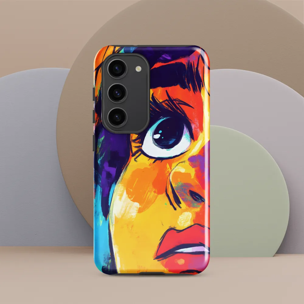 Eyes Full of Wonder | Phone Case |  S23 | Tough Case | Glossy