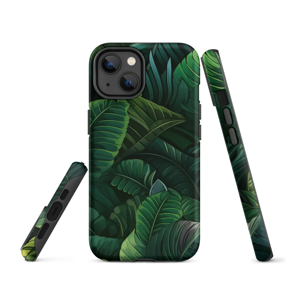 Lush Canopy: A Tropical Foliage Study