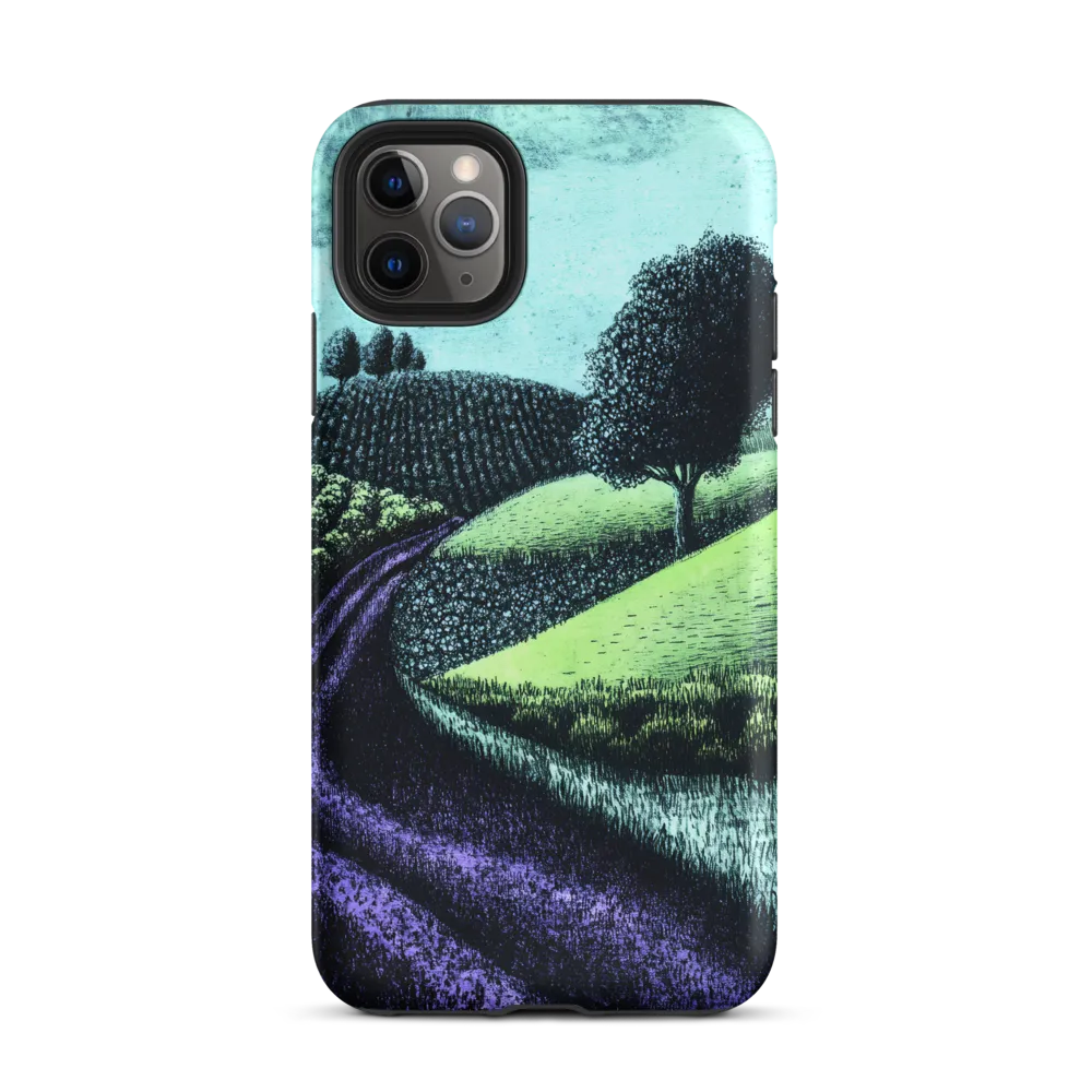 Winding Serenity: A Modern Landscape
