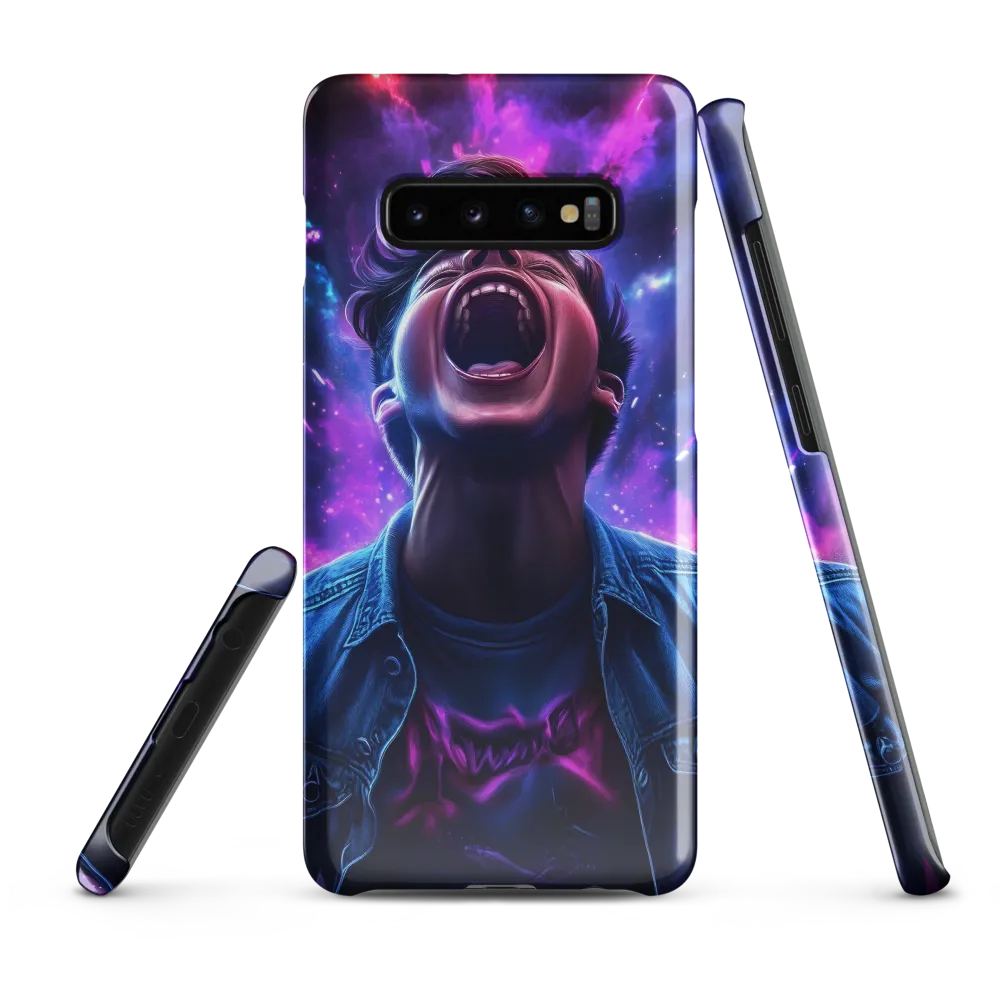 Cosmic Scream | Phone Case |  S10 Plus | Snap Case | Glossy