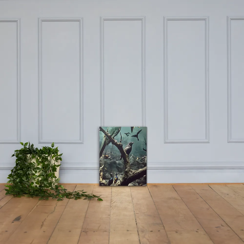 Whispers of the Avian Realm | Canvas | 16″×20″