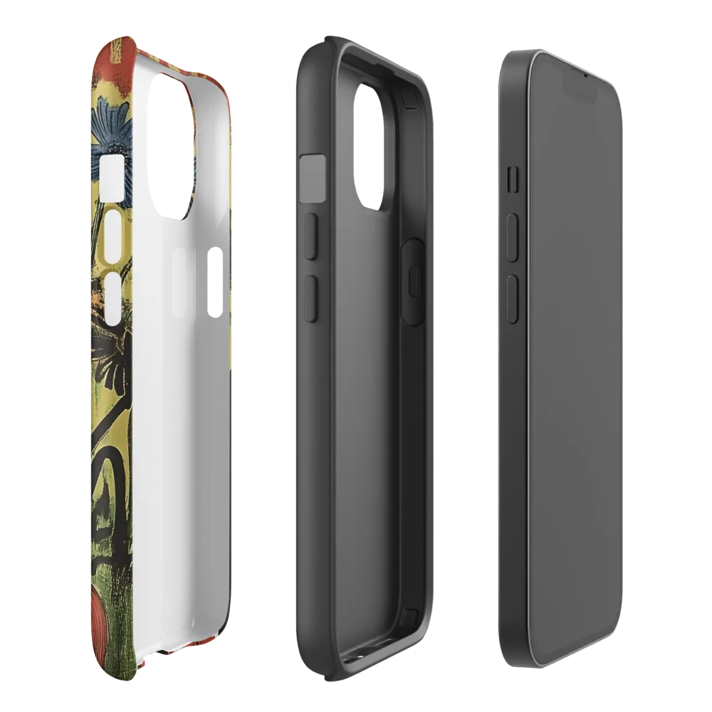 The Echo of Panic | Phone Case |  14 | Tough Case | Matte