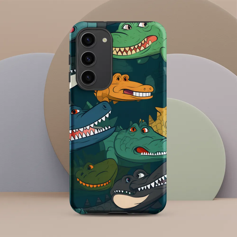Cheerful Crocodilian Parade