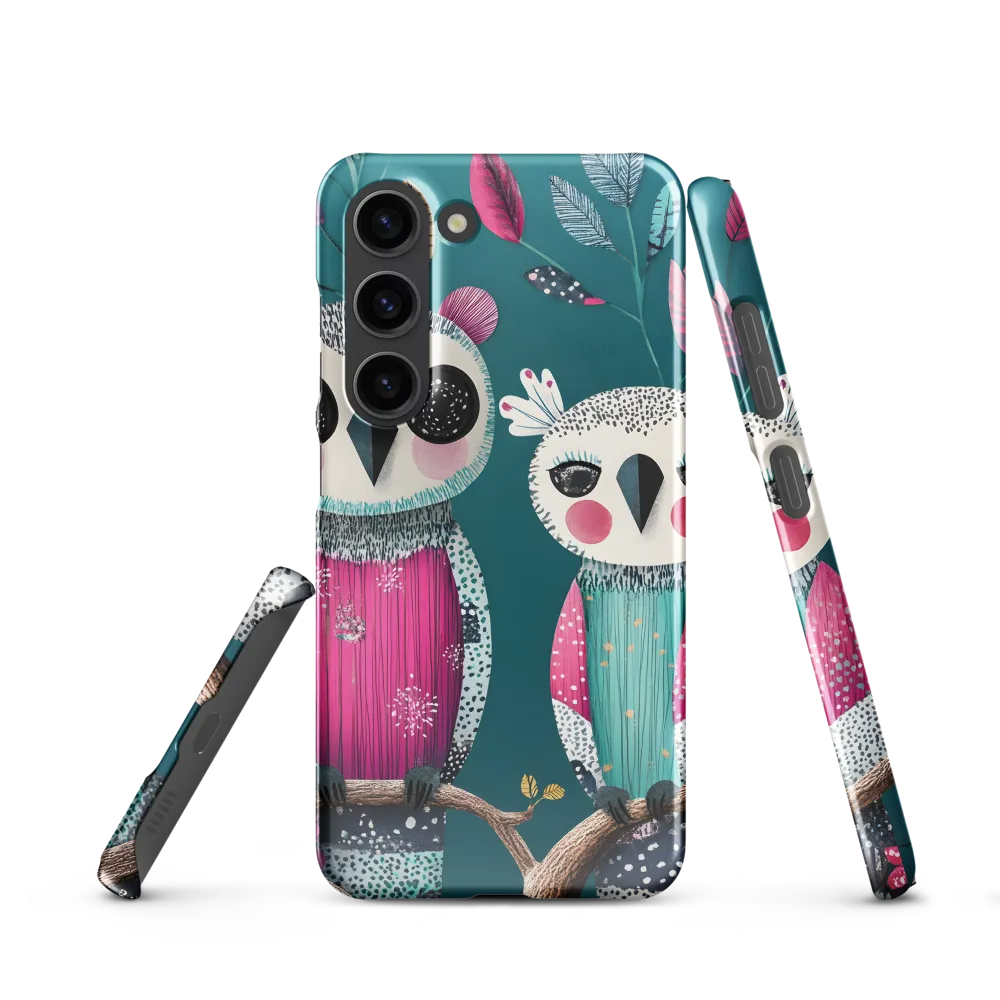 Whimsical Duo: A Celebration of Nature and Color