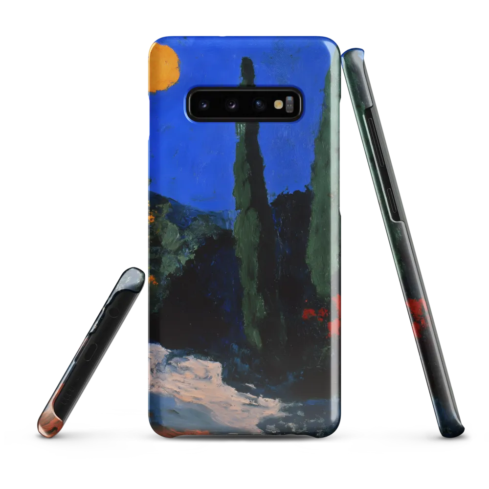 Moonlit Serenity | Phone Case |  S10 Plus | Snap Case | Glossy