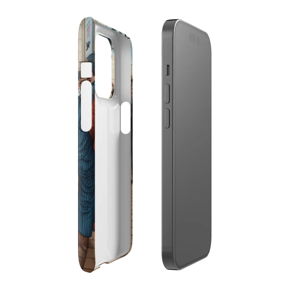 Caught in Tension | Phone Case |  14 Pro | Snap Case | Glossy