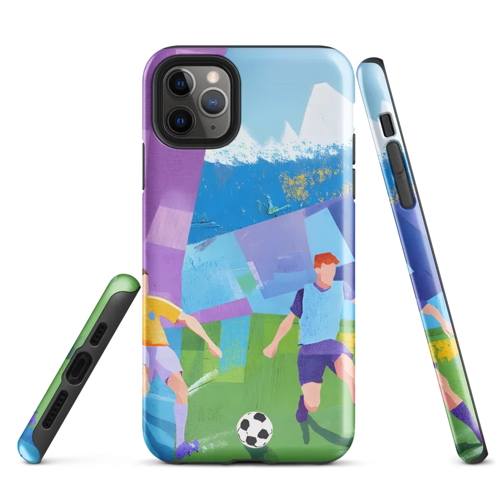 Dynamic Duel on the Field | Phone Case |  11 Pro Max | Tough Case | Glossy